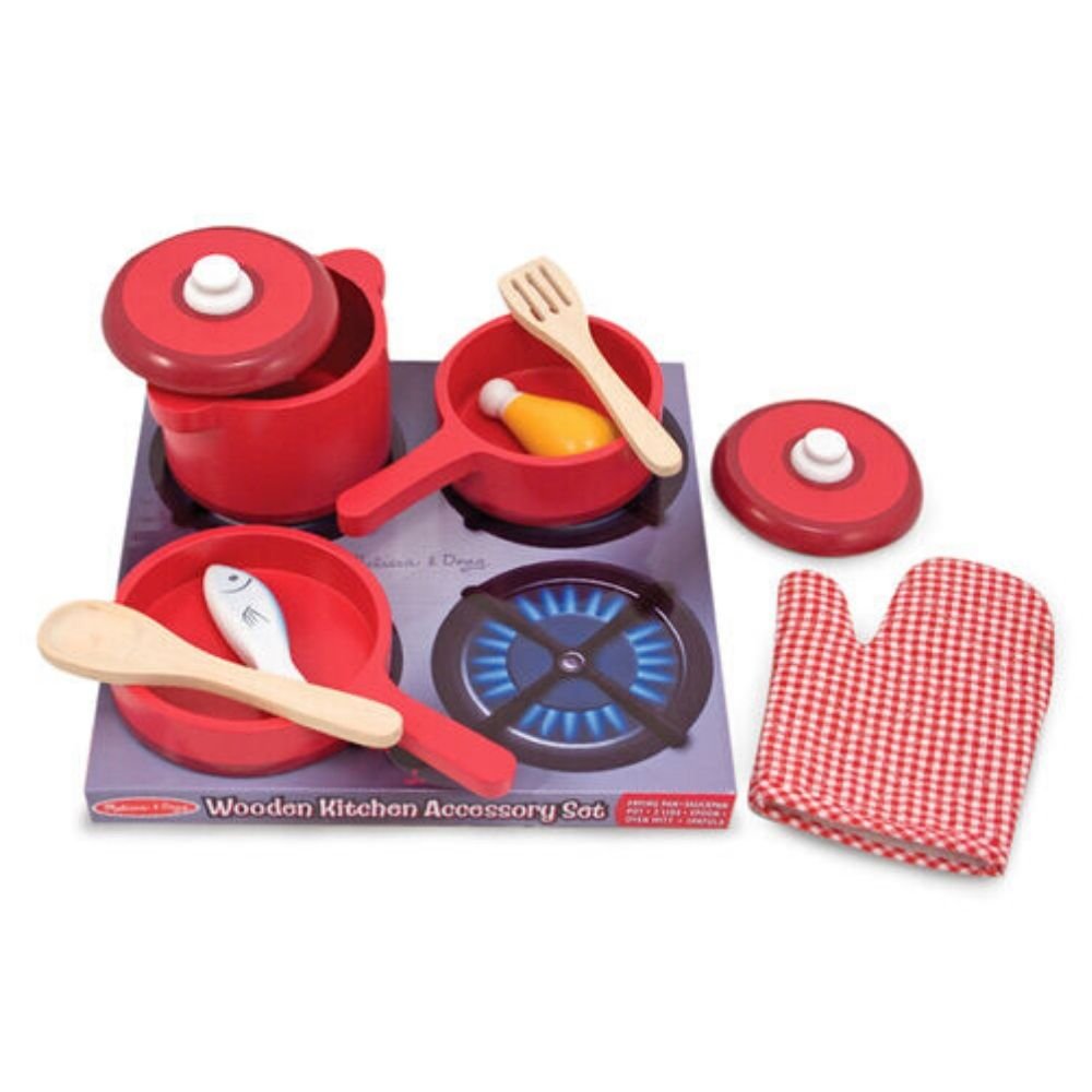 Melissa & Doug - Melissa & Doug Kitchen Accessory Set - Playful Panda