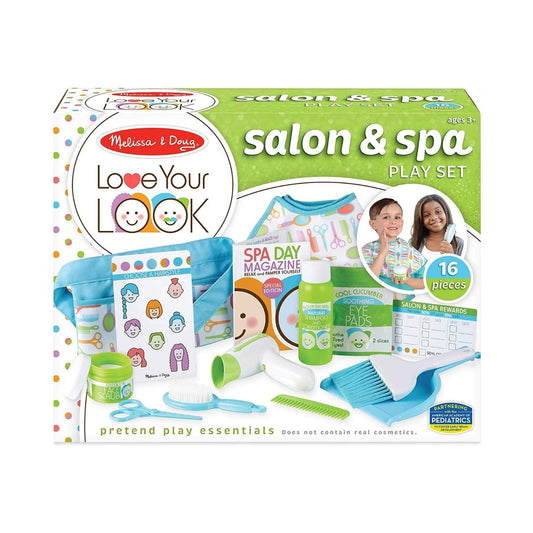 Melissa & Doug - Melissa & Doug LOVE YOUR LOOK! Salon & Spa Play Set - Playful Panda