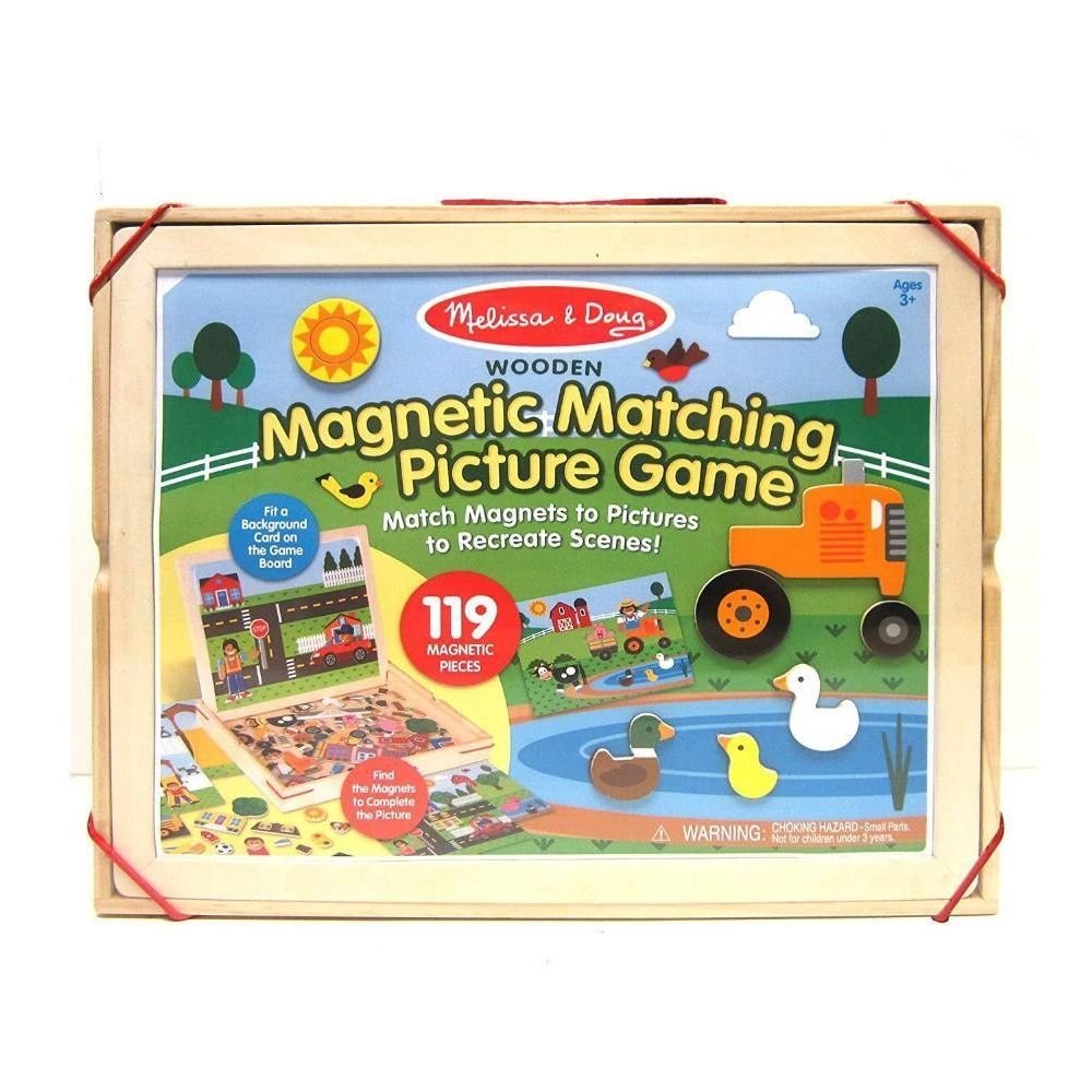 Melissa & Doug - Melissa & Doug Magnetic Magic Picture Game - Playful Panda