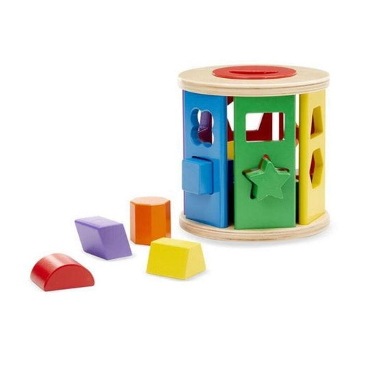 Melissa & Doug - Melissa & Doug Match & Roll Shape Sorter - Playful Panda