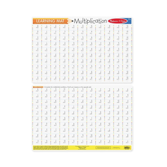 Melissa & Doug - Melissa & Doug Multiplication Problems Write-A-Mat (Bundle of 6) - Playful Panda