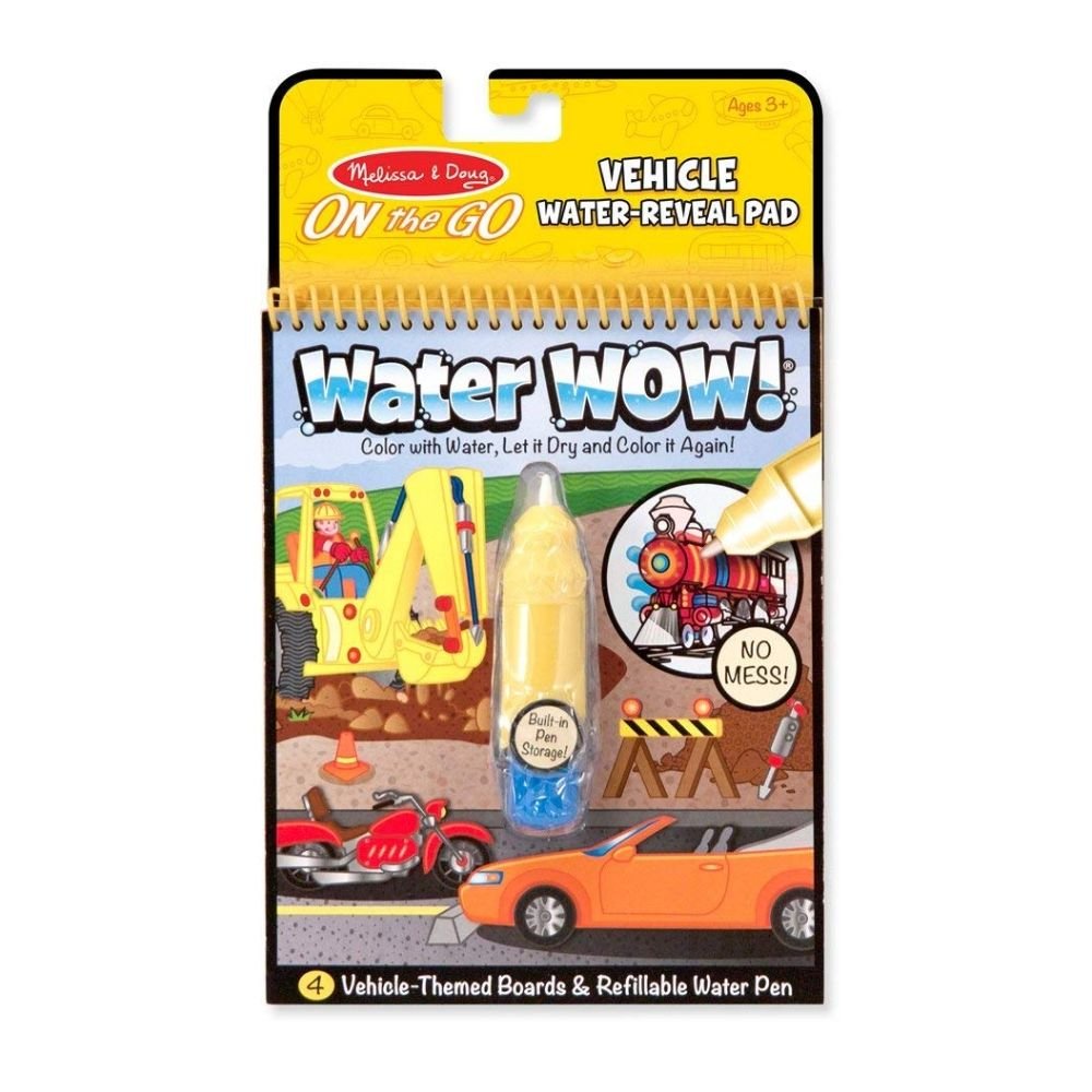 Melissa & Doug - Melissa & Doug On – The – Go Water Wow (Vehicles) - Playful Panda