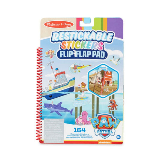 Melissa & Doug - Melissa & Doug Paw Patrol Restickable Stickers – Adventure Bay - Playful Panda