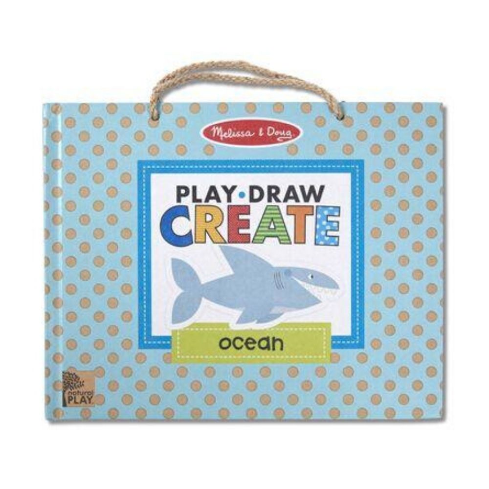 Melissa & Doug - Melissa & Doug Play, Draw, Create Reusable Drawing & Magnet Kit – Ocean - Playful Panda