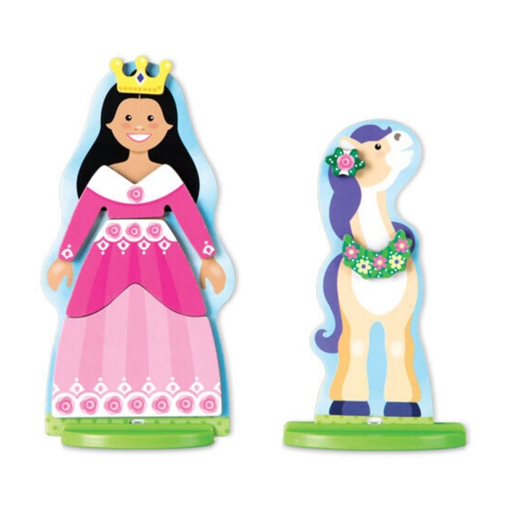 Melissa & Doug - Melissa & Doug Princess Magnetic Dress-Up - Playful Panda