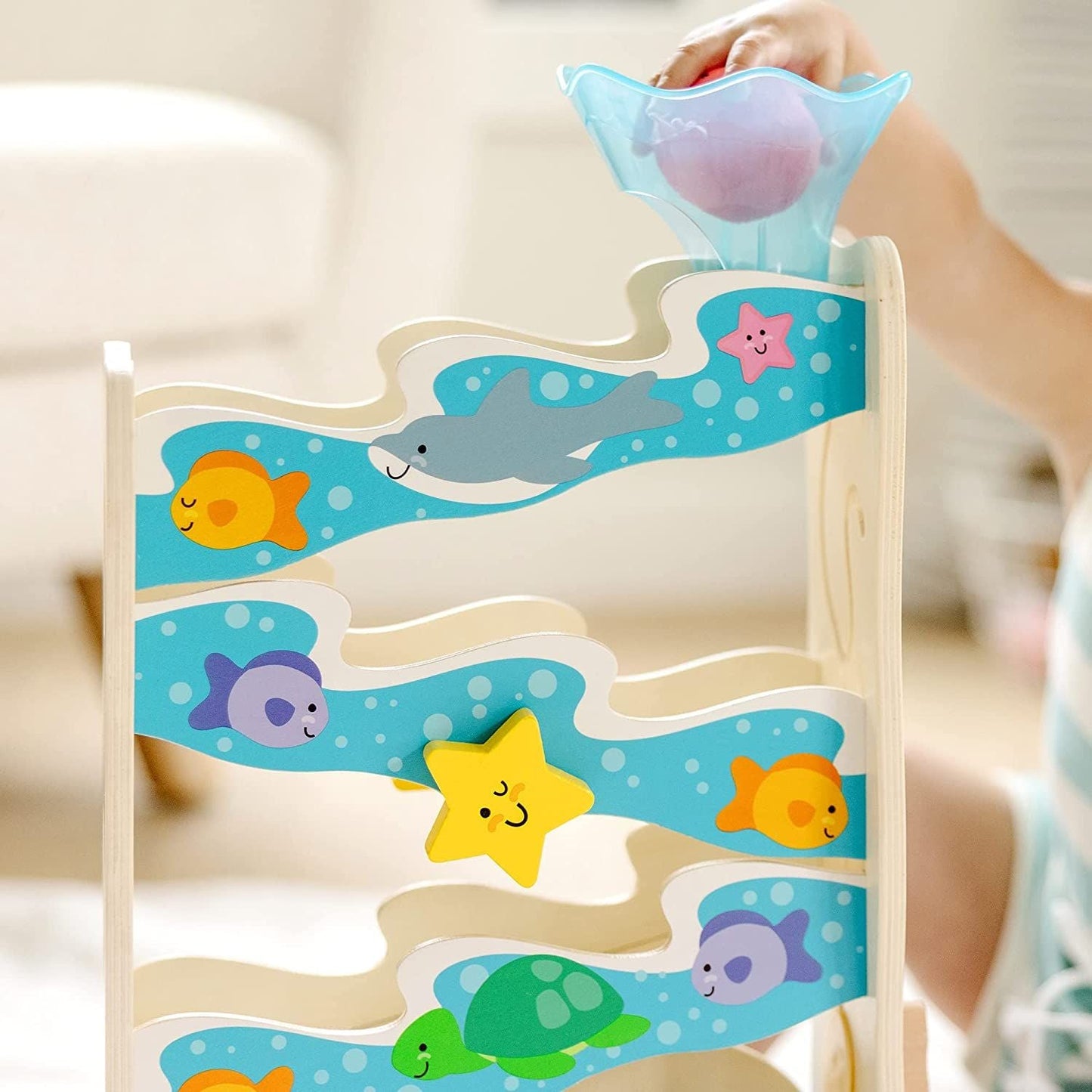 Melissa & Doug - Melissa & Doug Rollables Ocean Slide - Playful Panda