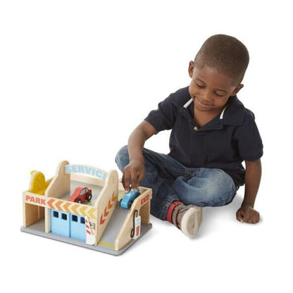 Melissa & Doug - Melissa & Doug Service Station Parking Garage - Playful Panda