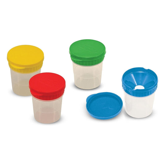 Melissa & Doug - Melissa & Doug Spill-Proof Paint Cups - Playful Panda