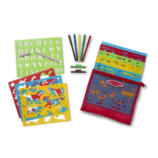 Melissa & Doug - Melissa & Doug Stencil Art Activity Kit - Playful Panda