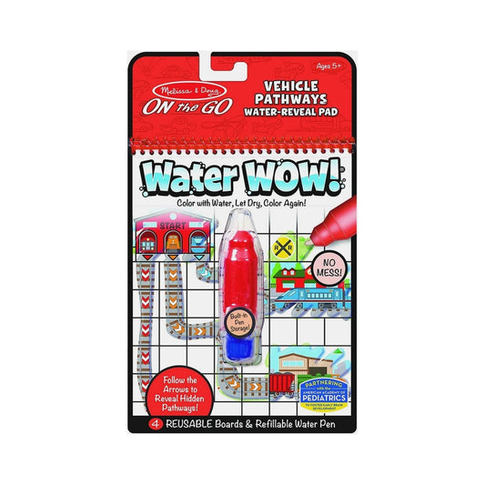 Melissa & Doug - Melissa & Doug Water Wow – Vehicle Pathways - Playful Panda