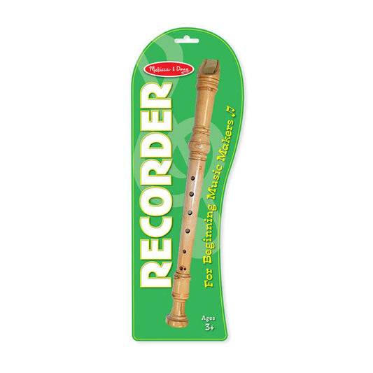 Melissa & Doug - Melissa & Doug Wooden Beginner Recorder - Playful Panda